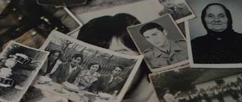 Old family photographs from a Serbian student's digital story